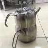 304 stainless steel teapot with tea strainer, thickened anti-scald upper and lower, small brewing teapot, tea pot, small teapot details Picture